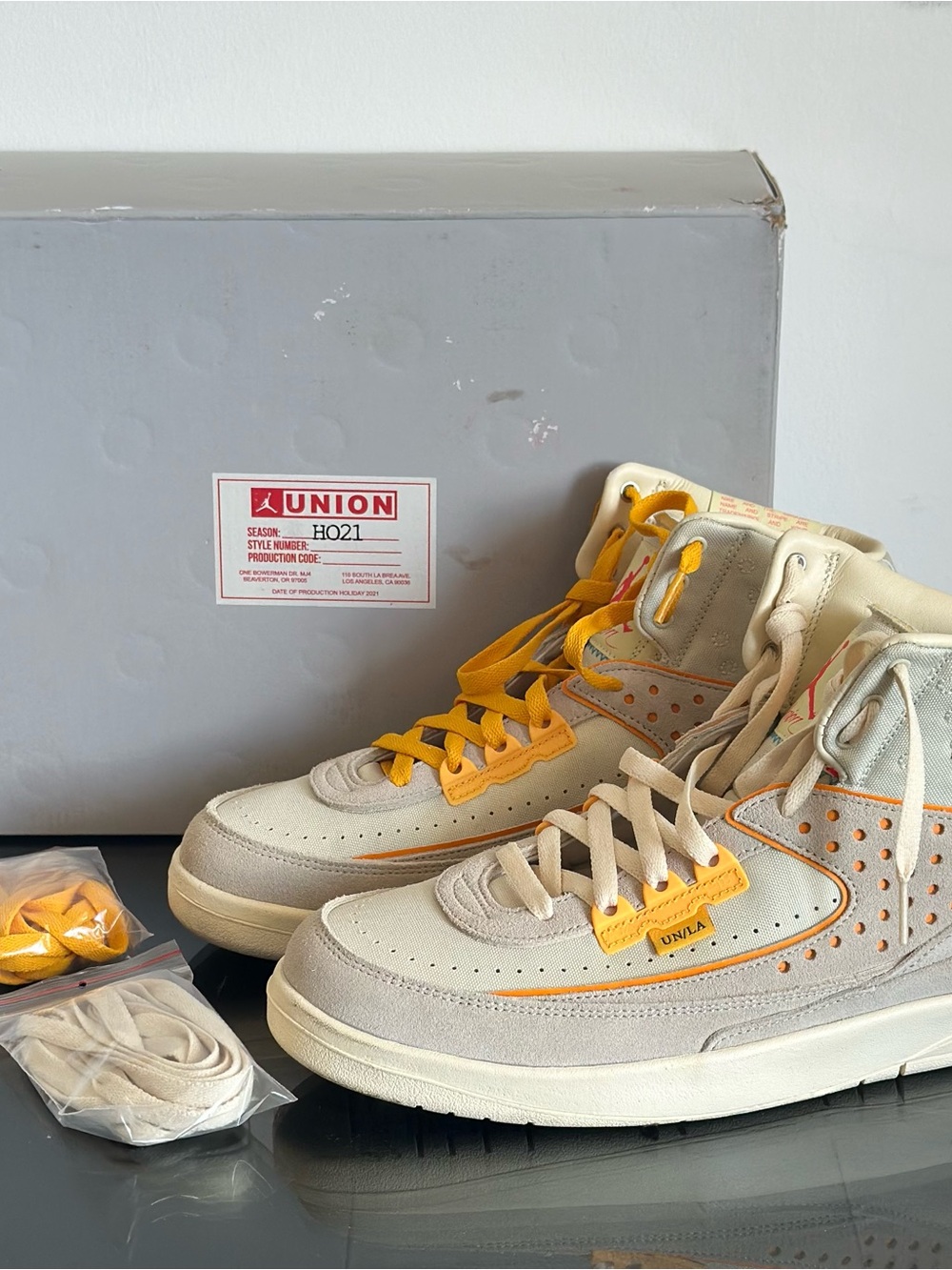 Air Jordan Retro 2 SP Union LA Rattan Size 10 DN3802-200